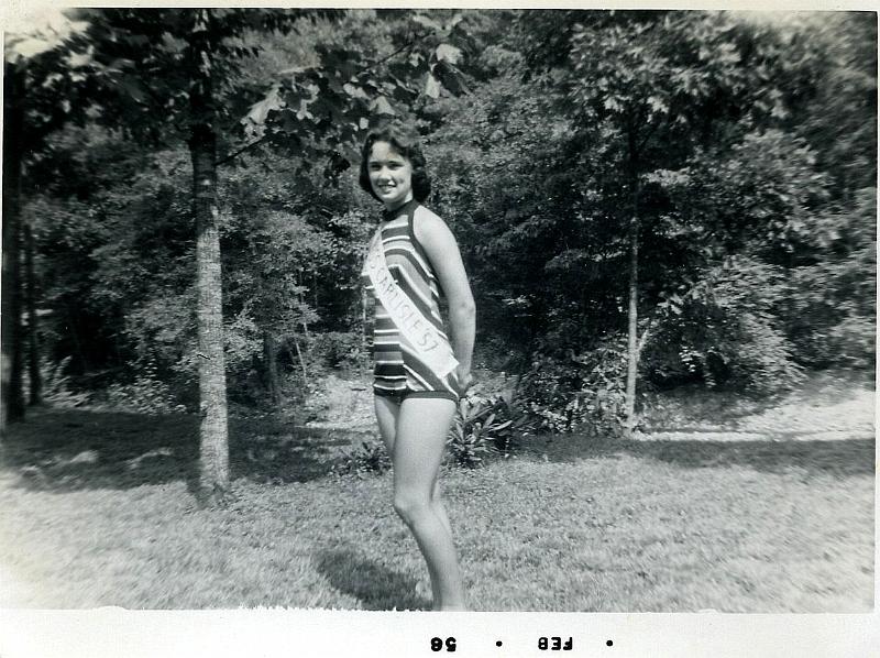 47.jpg - Jeanette Farrell, also from St. Albans. Miss Carlisle 1957